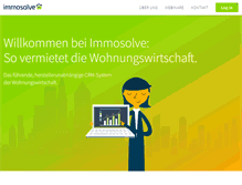 Tablet Screenshot of immosolve.de